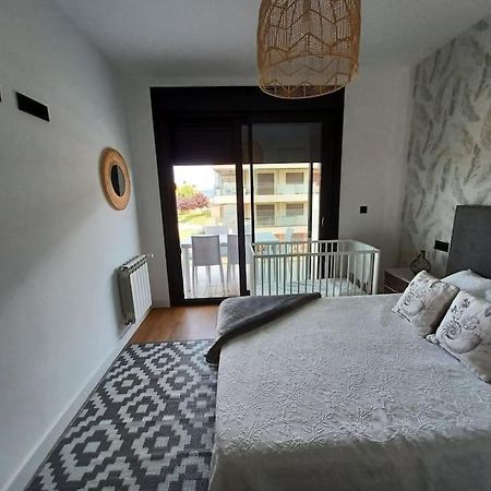 Precioso Apartamento Con Terraza Y Piscina En Portonovo-Sanxenxo Exterior foto
