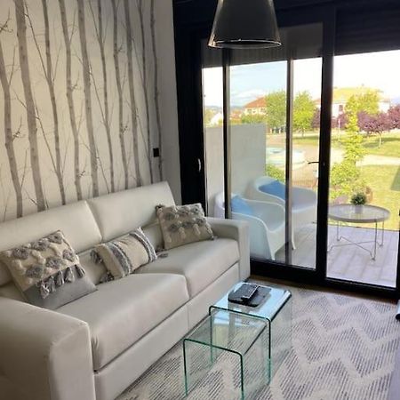 Precioso Apartamento Con Terraza Y Piscina En Portonovo-Sanxenxo Exterior foto