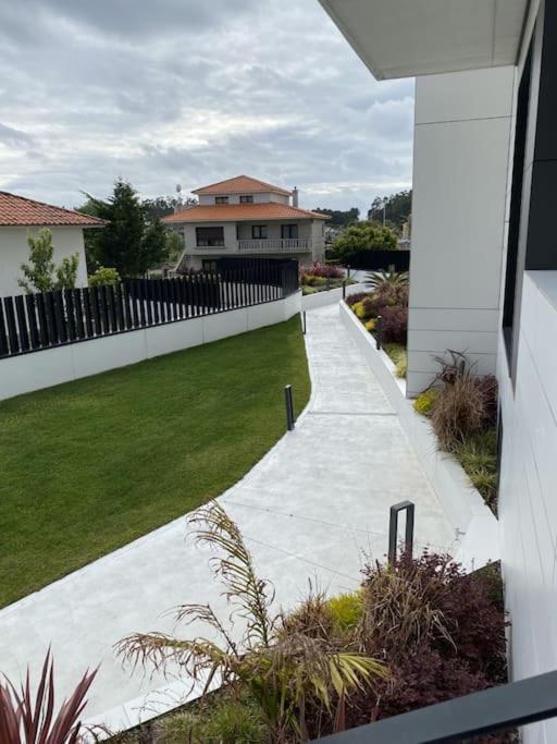 Precioso Apartamento Con Terraza Y Piscina En Portonovo-Sanxenxo Exterior foto