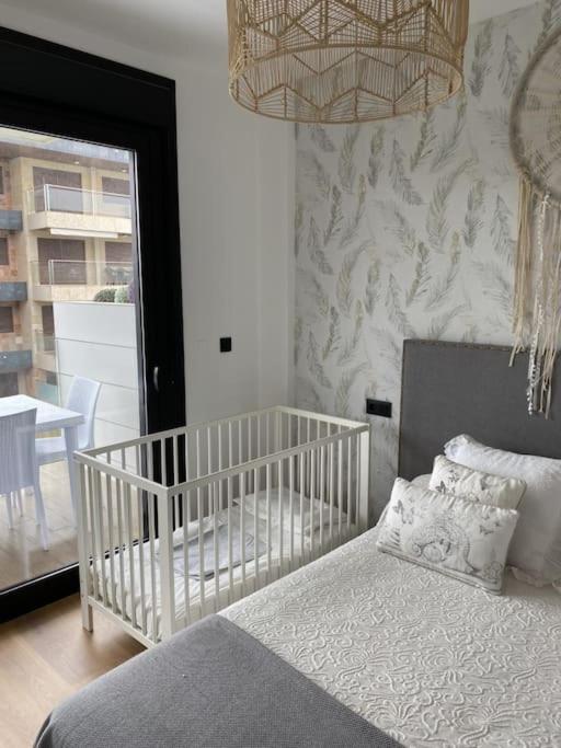 Precioso Apartamento Con Terraza Y Piscina En Portonovo-Sanxenxo Exterior foto