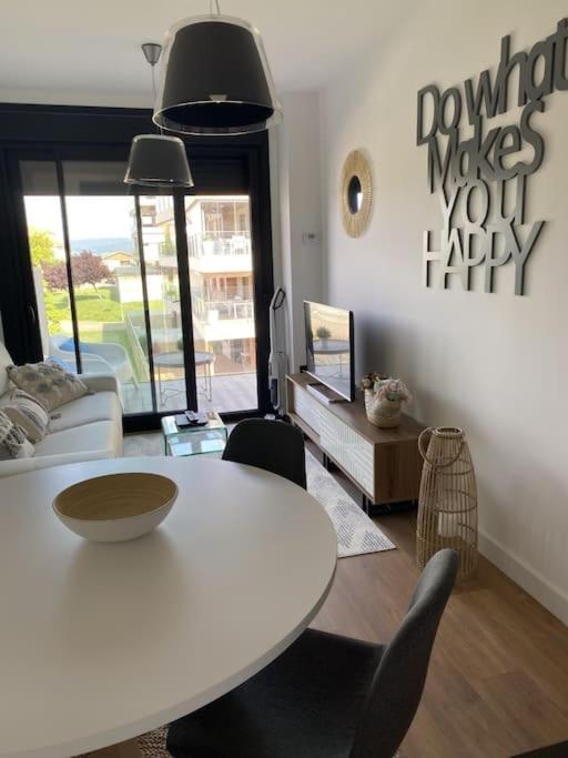 Precioso Apartamento Con Terraza Y Piscina En Portonovo-Sanxenxo Exterior foto